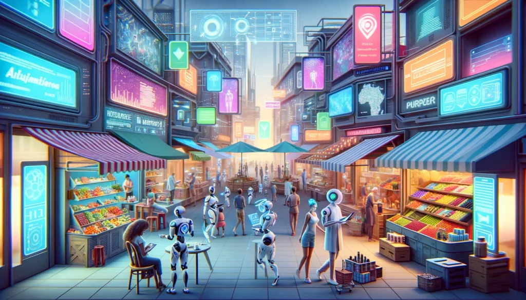 Futuristic Marketplace